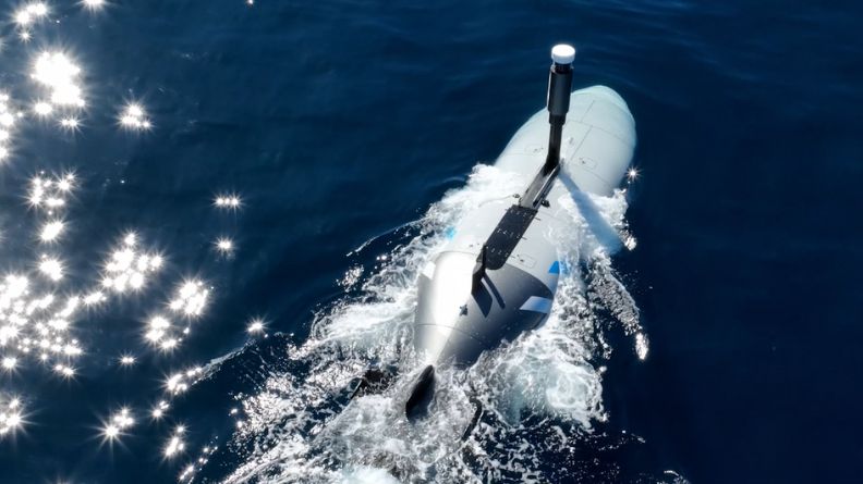 démonstrateur de drone sous-marin de combat sans équipage 