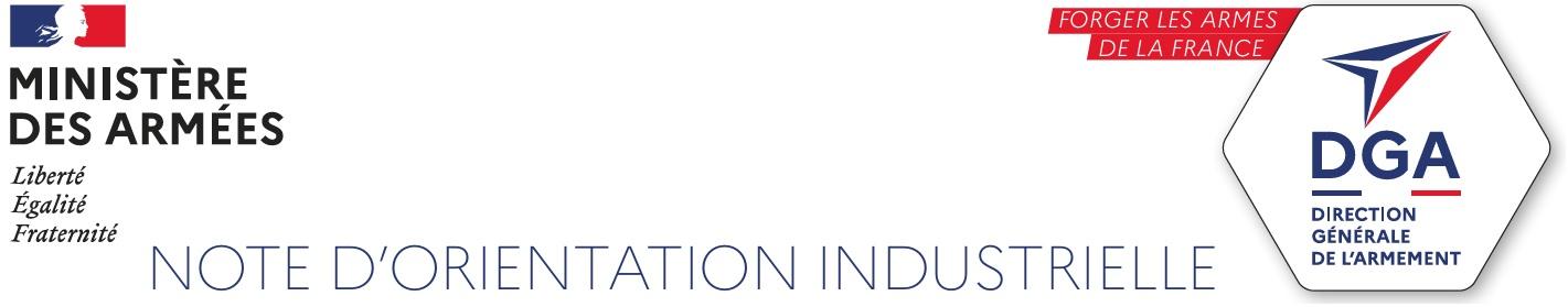 Note d'Orientation Industrielle